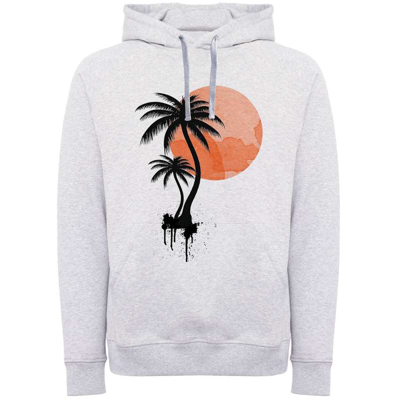 هودی زنانه مدل غروب و نخل کد R157