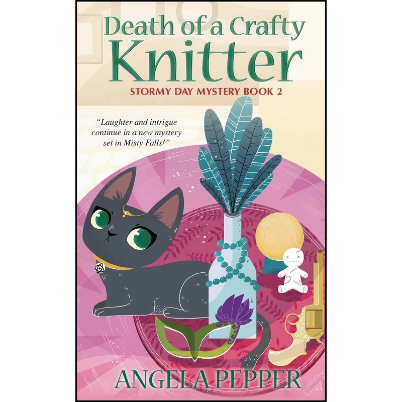 کتاب Death of a Crafty Knitter  اثر Angela Pepper انتشارات تازه ها