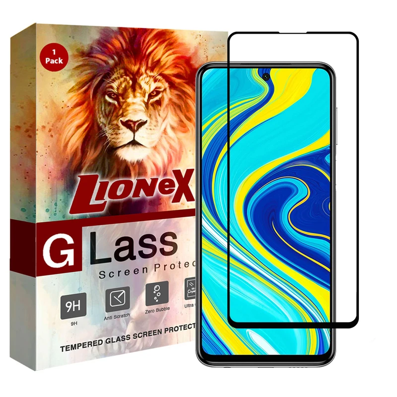 محافظ صفحه نمایش لایونکس مدل FOL-L مناسب برای گوشی موبایل شیائومی Redmi Note 9S