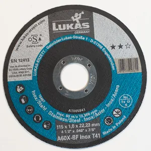 دیسک صفحه استیل بر لوکاس مدل 115x1.0