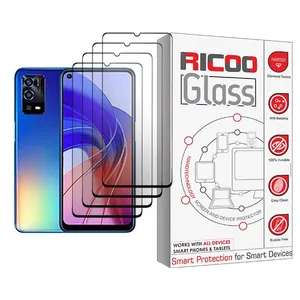 Ricoo Ricoo Glass MIX004 Screen Protector For Oppo A55 Pack Of 4