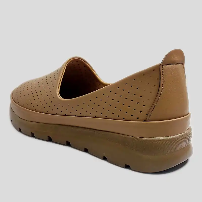 کفش طبی زنانه مدل ساحل رنگ کرم