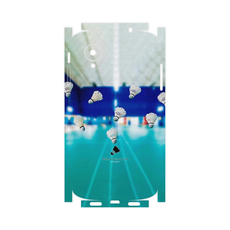 برچسب پوششی ماهوت مدل Badminton-FullSkin مناسب برای گوشی موبایل گوگل Nexus 5