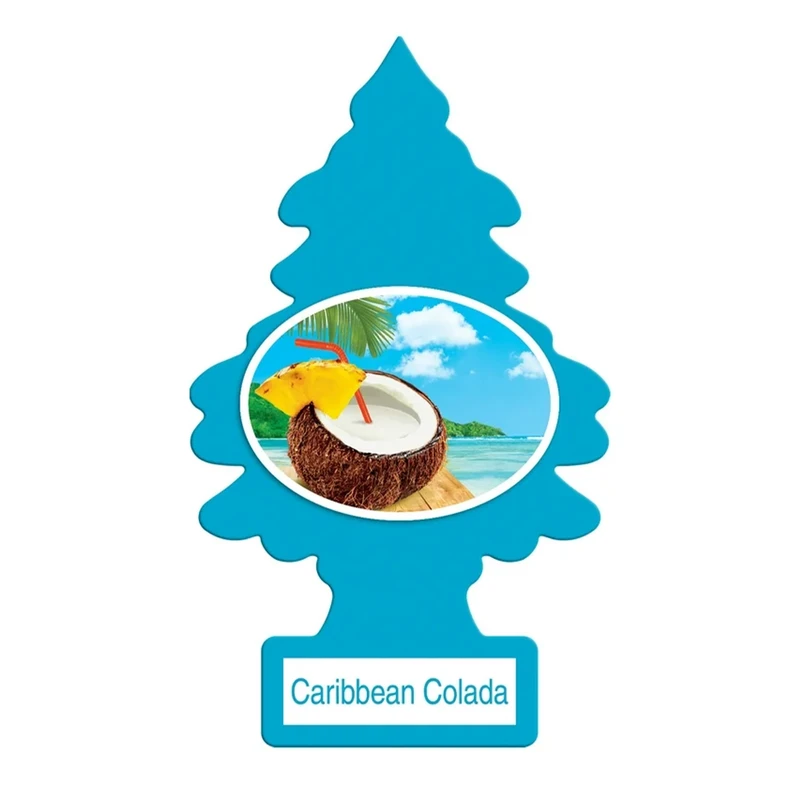 خوشبوکننده خودرو لیتل تریس مدل مدل Trees رایحه Caribbean Colada