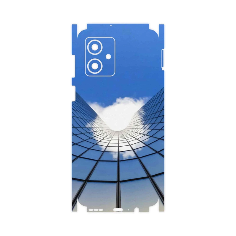 برچسب پوششی ماهوت مدل Glass skyscraper-FullSkin مناسب برای گوشی موبایل موتورولا Moto G54