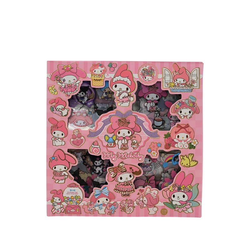 برچسب مدل برش خورده طرح کرومی و ملودی بسته 4 عددی