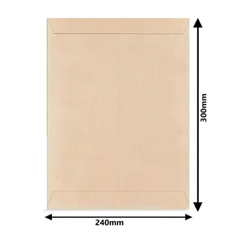 پاکت مقوایی A4 تیما مدل pulp بسته 10 عددی