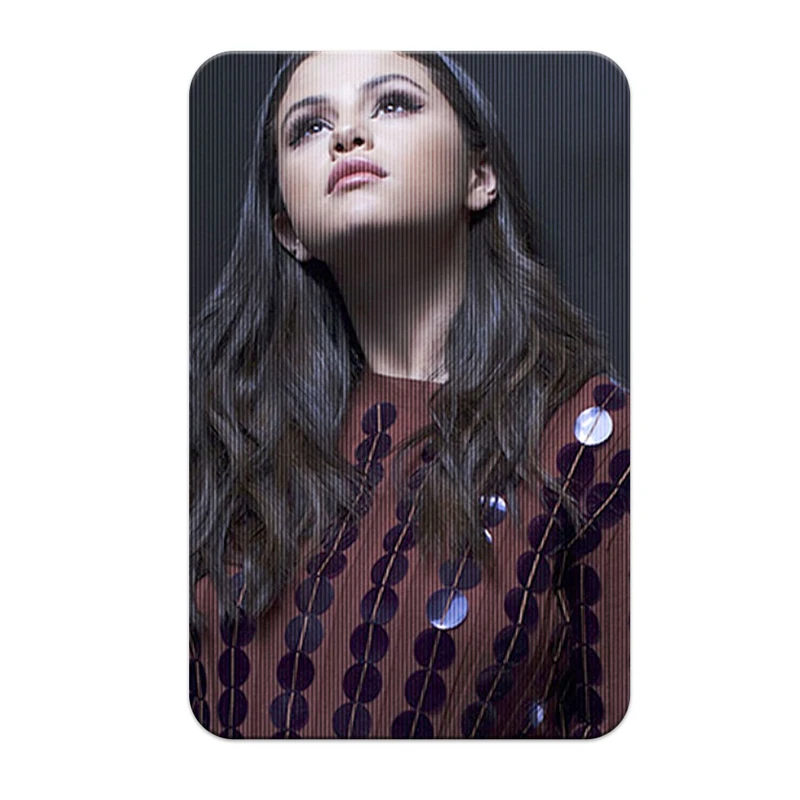 استیکر کارت پرمانه مدل سه بعدی طرح Selena Gomez کد pm3d.2876
