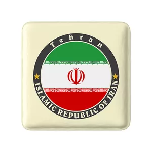 مگنت خندالو مدل پرچم ایران کد 23953