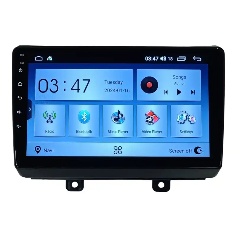 پخش کننده تصویری خودرو مدل اندروید golden24 مناسب برای دنا