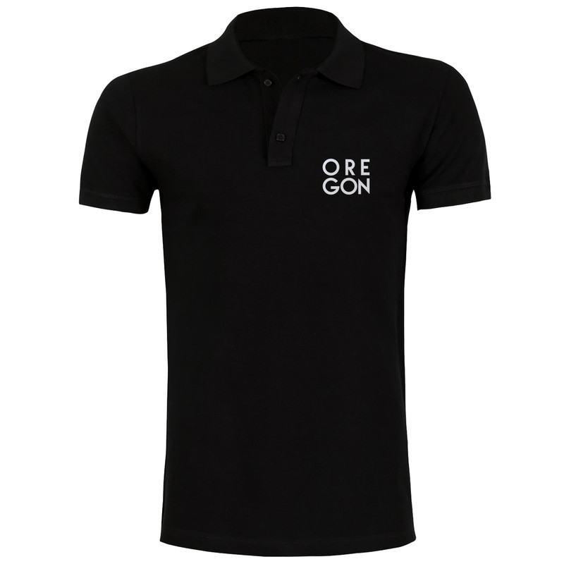 پولوشرت آستین کوتاه مردانه مدل EE201 رنگ مشکی