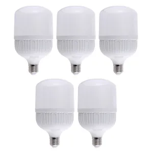 لامپ ال ای دی 30 وات پارس شعاع توس مدل  استوانه ای پایه E27 بسته 5 عددی