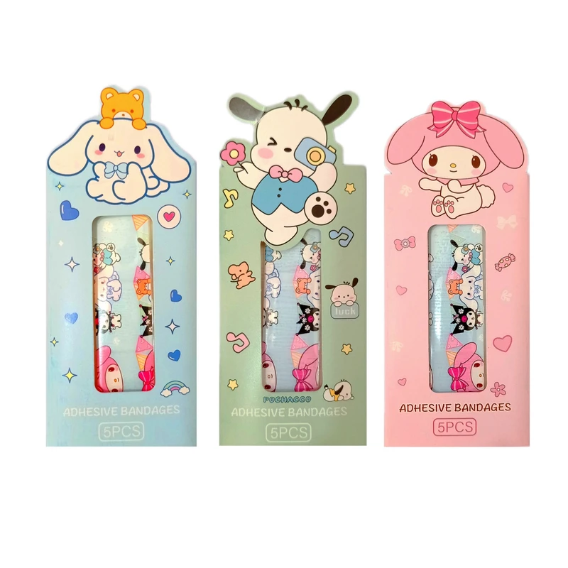 چسب زخم مدل کرومی و دوستان سه بسته 5 عددی