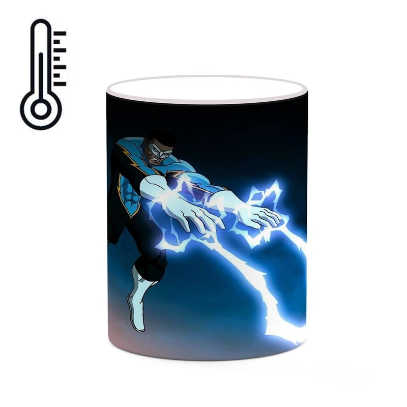 ماگ حرارتی کاکتی مدل Black Lightning کد mgh38048