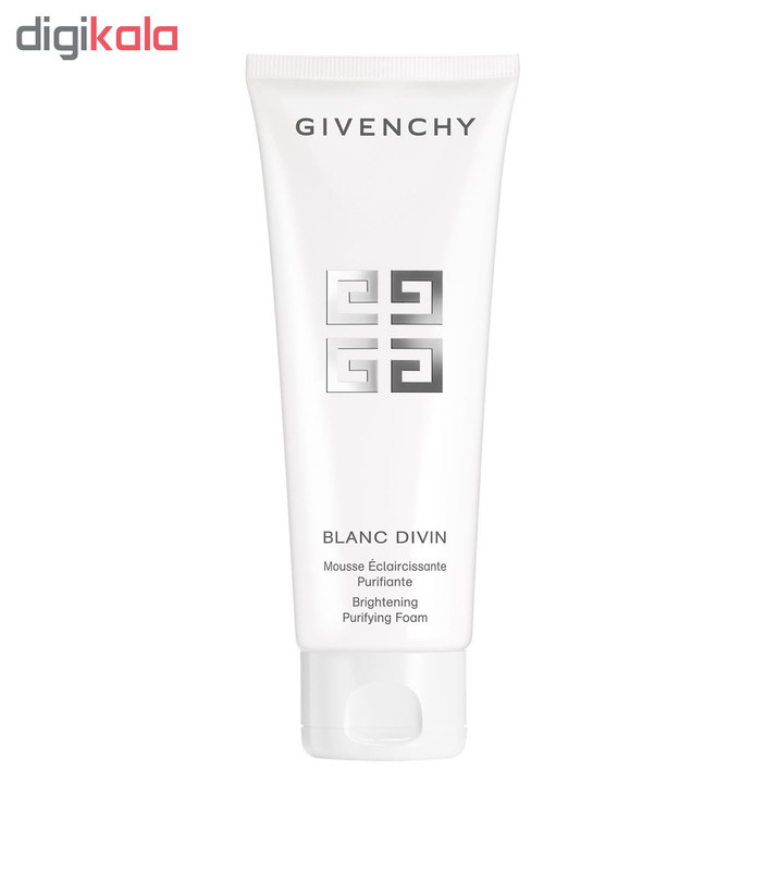 فوم روشن کننده صورت ژیوانشی سری Blanc Divin مدل Brightening Purifying حجم 125 میلی لیتر فوم روشن کننده صورت ژیوانشی سری Blanc Divin مدل Brightening Purifying حجم 125 میلی لیتر