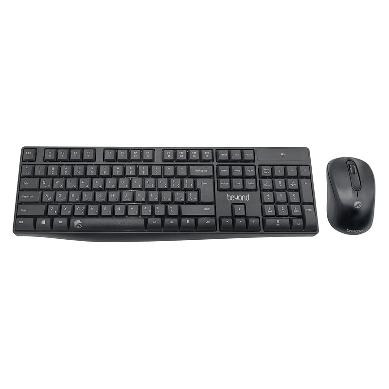 کیبورد و ماوس بی سیم بیاند مدل BMK-5110RF، سوییچ ممبران، Full-Size