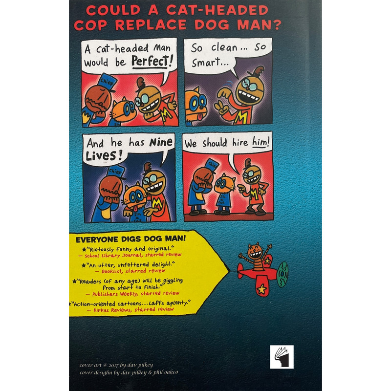 کتاب 9 Dog Man اثر Dav Pilkey انتشارات معيار علم کتاب 9 Dog Man اثر Dav Pilkey انتشارات معيار علم