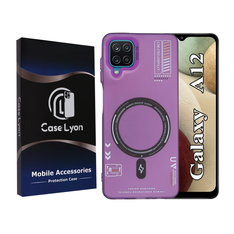 کاور کیس لیون مدل SCA12 مناسب برای گوشی موبایل سامسونگ Galaxy A12 / A12 Nacho / F12 / M12