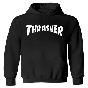 هودی پسرانه مدل W60 THRASHER رنگ مشکی