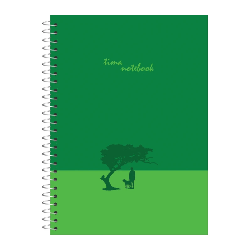 دفتر زبان 50 برگ تیما مدل نارون