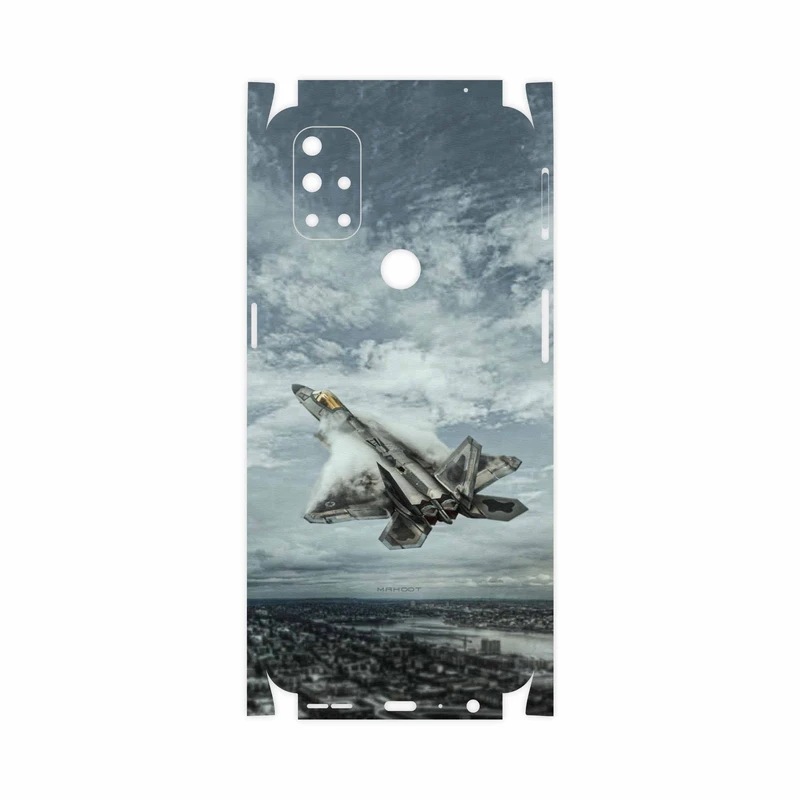 برچسب پوششی ماهوت مدل F-22-Raptor-FullSkin مناسب برای گوشی موبایل وان پلاس Nord N10 5G