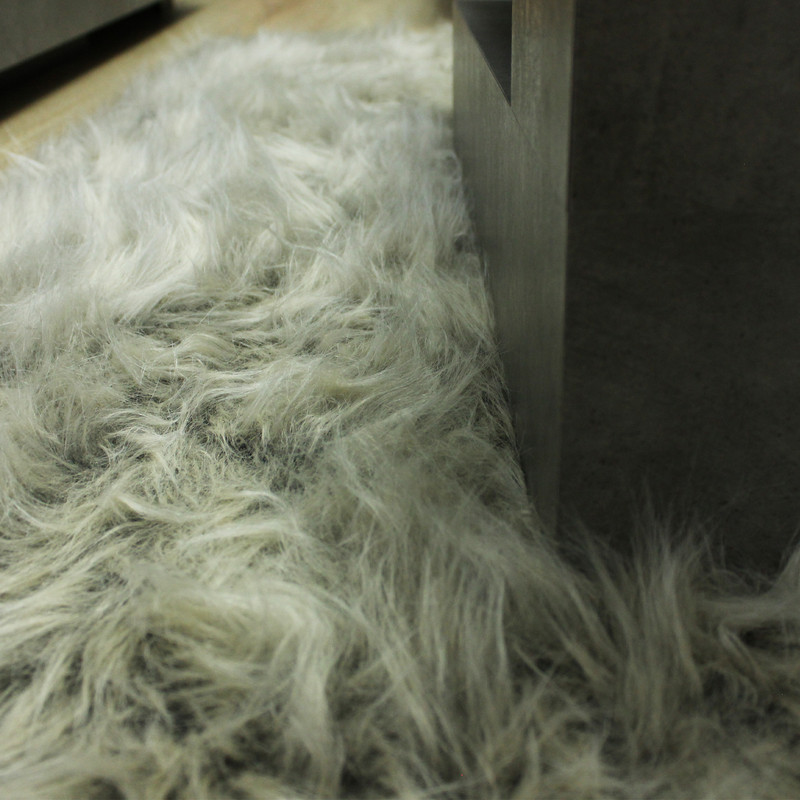 فرش ماشینی شاران هوم طرح خز پرز بلند فانتزی