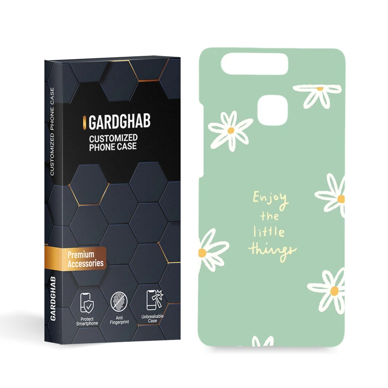 کاور گارد قاب مدل گل مناسب برای گوشی موبایل هوآوی P9