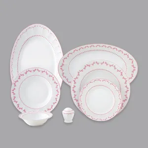 سرویس غذاخوری 29 پارچه 6 نفر چینی زرین ایران مدل فرانسیس سری نئوکلاسیک درجه یک