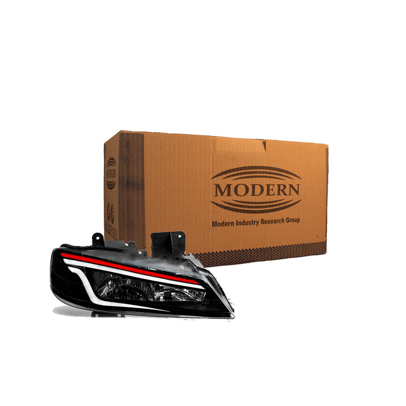چراغ جلو خودرو گروه پژوهش صنعت مدرن مدل Laser مناسب برای پژو پارس بسته دو عددی
