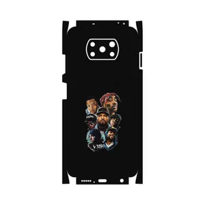 MAHOOT Great Rappers Digital Art-FullSkin Cover Sticker for Xiaomi Poco X3 Pro