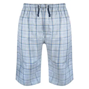 شلوارک مردانه مدل نساجی طرح چهارخانه