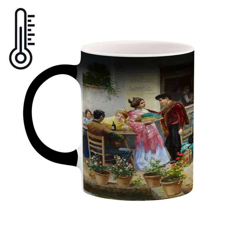 ماگ حرارتی کاکتی مدل نقاشی کد mgh13864