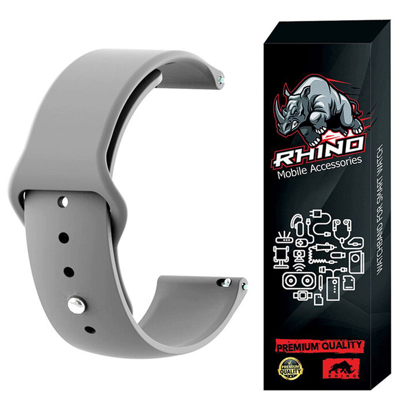 بند راینو مدل Silicone مناسب برای ساعت هوشمند هایلو Watch 2 Pro