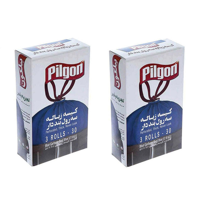 کیسه زباله پیلگون مدل  PG_ABI 30  مجموعه دو عددی