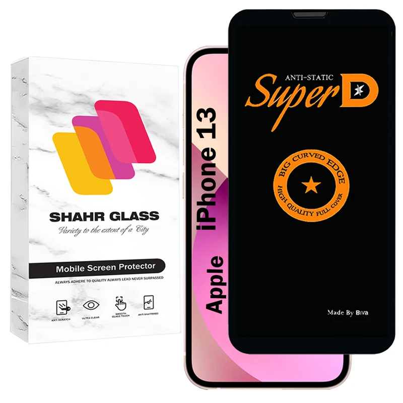 محافظ صفحه نمایش شهر گلس مدل SUBIS20 مناسب برای گوشی موبایل اپل iPhone 13
