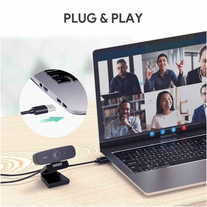 وب کم آکی مدل PC-W3 FHD 1080p