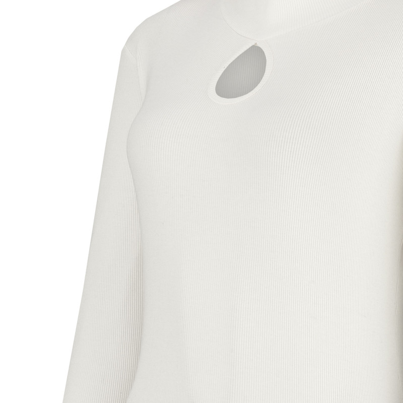 بلوز آستین بلند زنانه سرژه مدل 203424 رنگ سفید