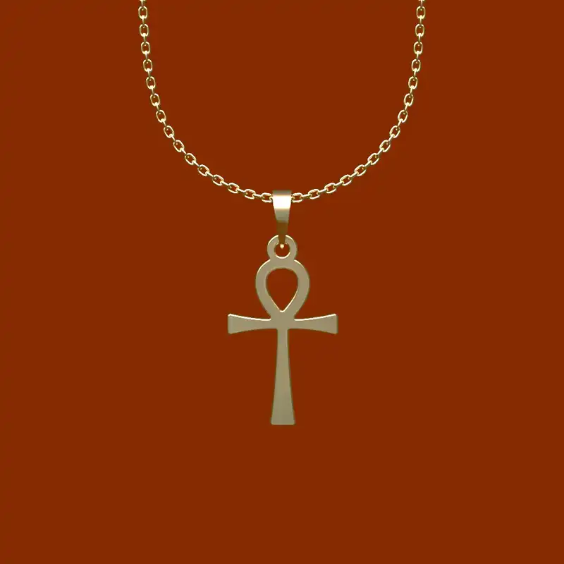 گردنبند طلا 18 عیار زنانه مدوپد مدل گل کد CA11065