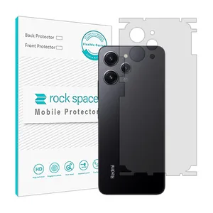 Transparent Rockspace HyGEL phone back protector suitable for Xiaomi Redmi 12 mobile phone