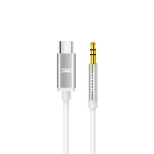 کابل انتقال صدا 3.5 میلی متری به USB-c آرلدام مدل M4 طول 1 متر