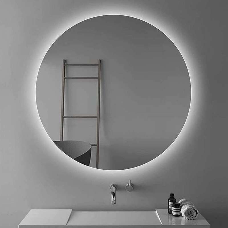 آینه سرویس بهداشتی آزالیا مدل بک لایت گرد 60