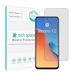 Rockspace transparent screen protector HyGEL model suitable for Xiaomi Redmi 12 mobile phone