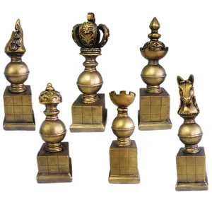 مجسمه مدل شطرنج مجموعه شش عددی
