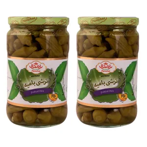 ترشی بامیه پامچال 650 گرم - بسته 2 عددی