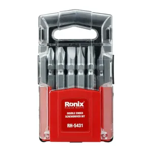 سرپیچ گوشتی یک سر چهر سو یک سر دو سوی رونیکس مدل RH5431 مجموعه 10 عددی