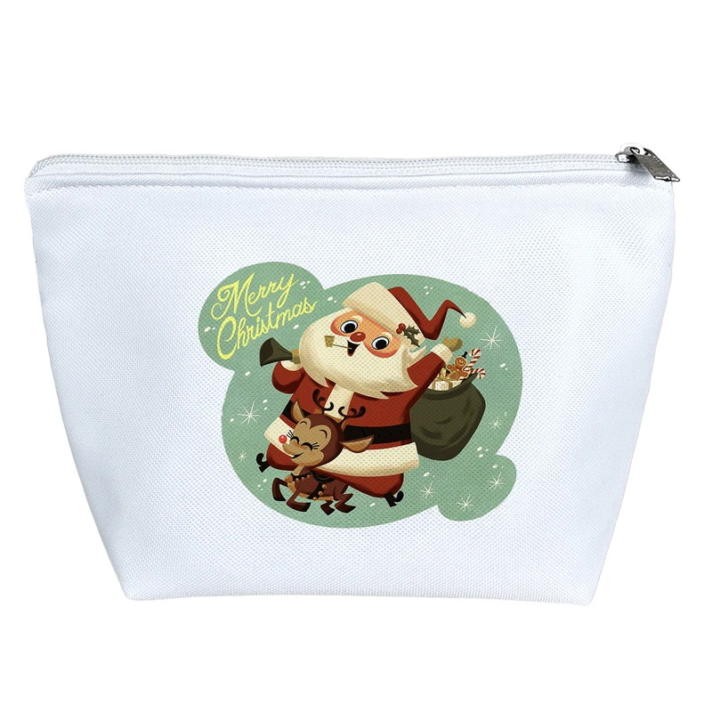 کیف لوازم آرایش دخترانه خندالو مدل کریسمس Christmas کد 2125