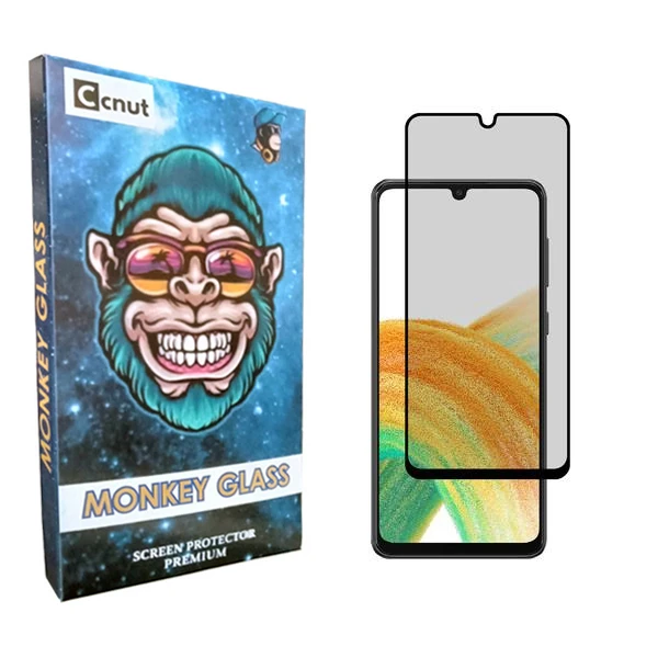 محافظ صفحه نمایش حریم شخصی کوکونات مدل monku مناسب برای گوشی موبایل سامسونگ Galaxy A33 5G