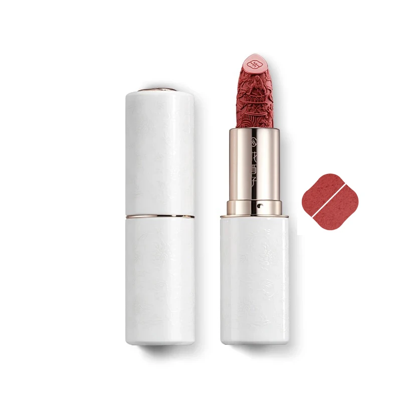 رژ لب جامد مات فلوراسیس مدل PORCELAIN رنگ قرمز شماره M217