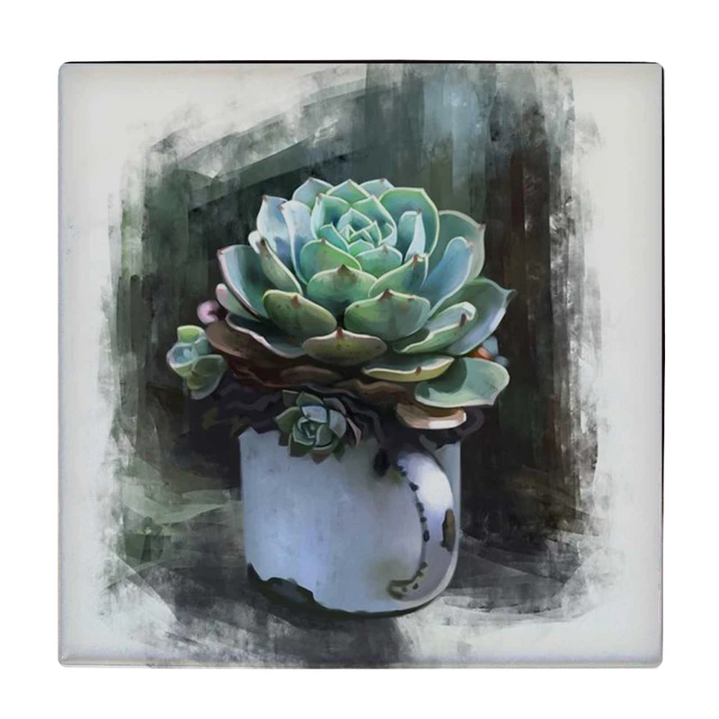  زیر لیوانی طرح نقاشی گاکتوس در لیوان کد    3455304_1303