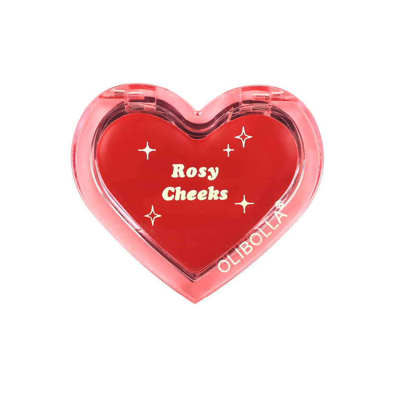 رژ گونه جامد مخملی اولیبولا مدل Rosy Cheeks کد 02